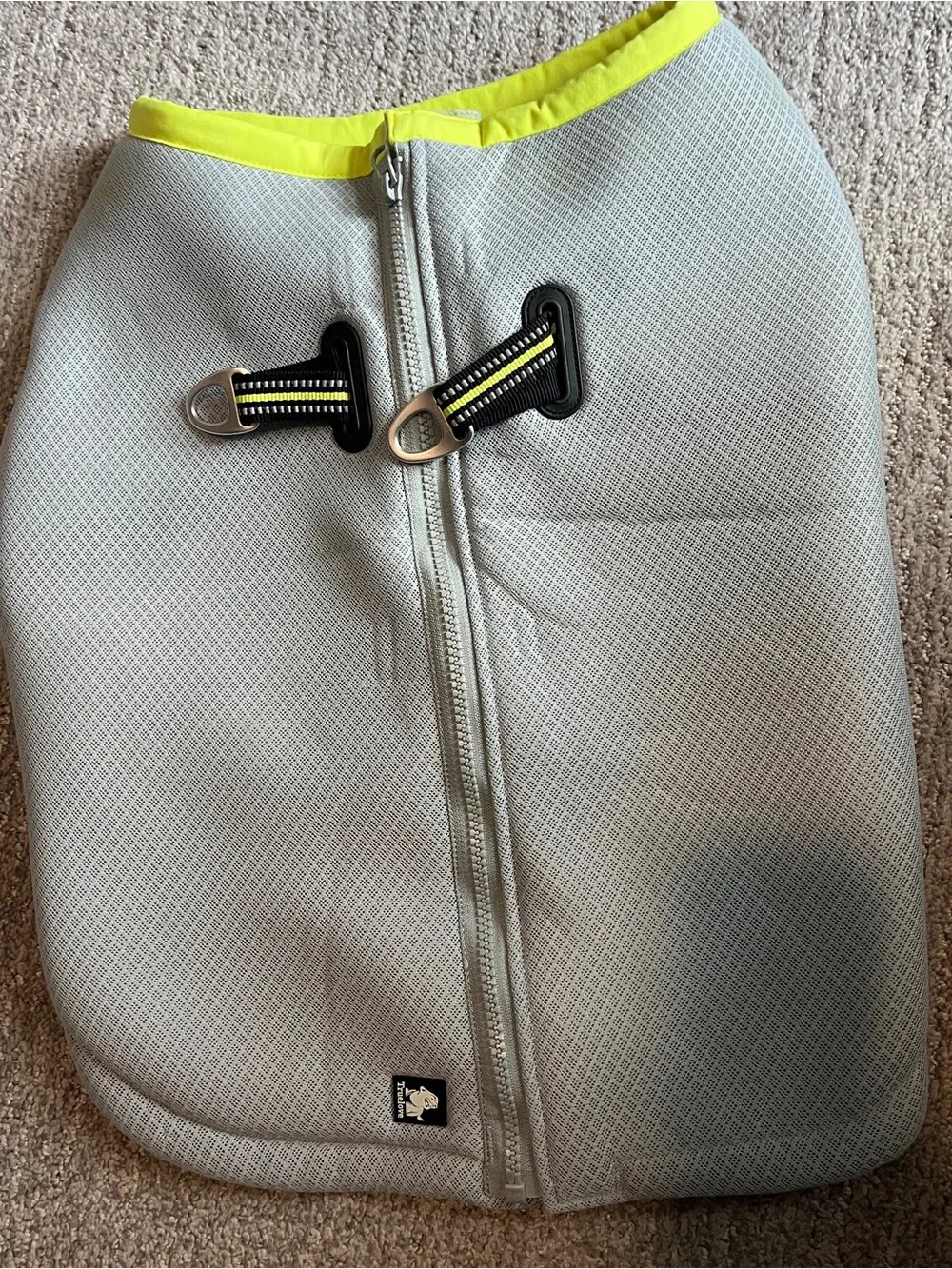 SGODA Dog Cooling Vest Harness Cooler Jacket Grey Green XL. 2578/DB-1
